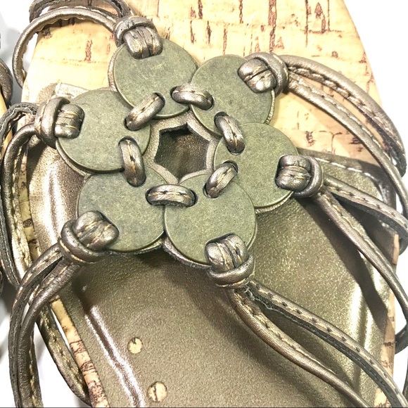 ANTHROPOLOGIE Seychelles Wedge Sandals - Picture 7 of 8